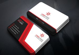 Corporate Business Card Design Template