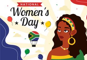 10 Women's Day in South Africa Illustration