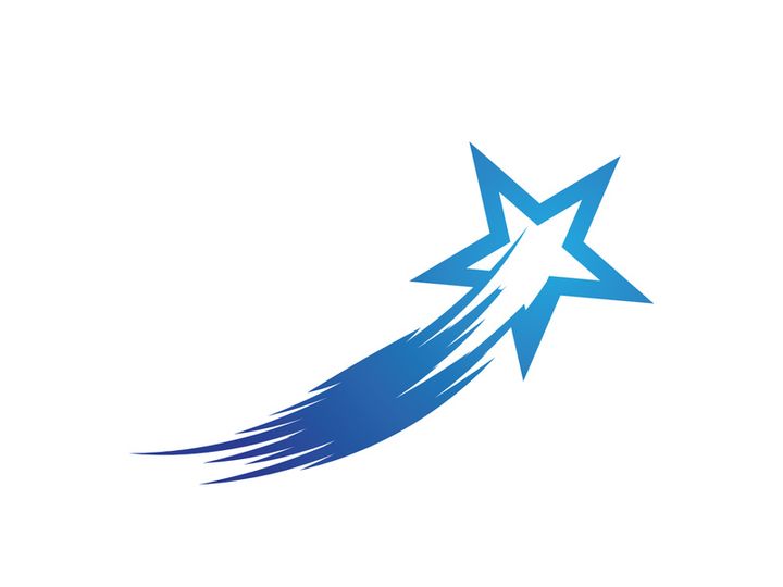 Faster Star Logo Template