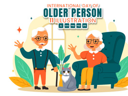 11 International Day of Older Persons Illustration preview picture