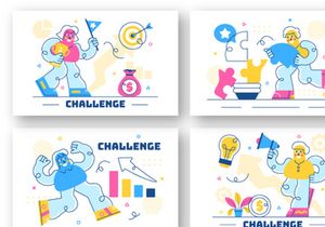 10 Business Challenge Illustration