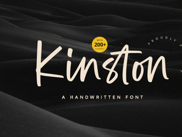 Kinston - Handwritten Font preview picture