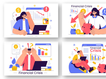 9 Financial Crisis Illustration