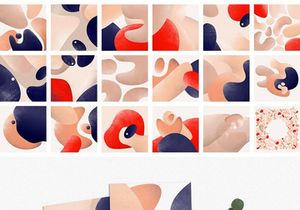 Soft Buddy Abstract Shapes