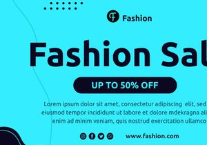 Facebook Fashion Banner Template