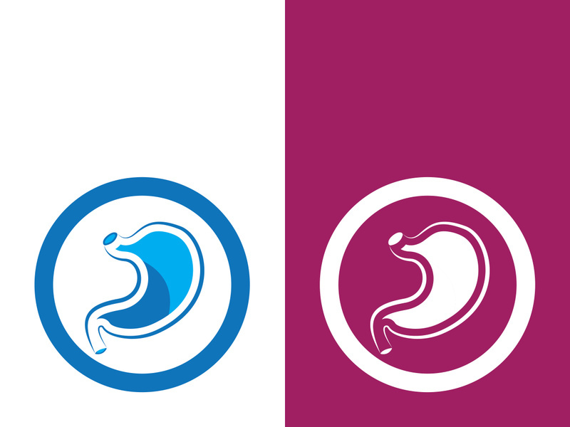 stomach care icon design concept vector illustration