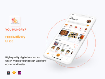 You Hungry Mobile App Kit preview picture