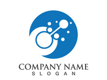 Molecule symbol logo template vector illustration design