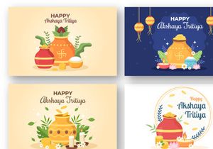 15 Akshaya Tritiya Festival Illustration