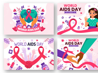 13 World AIDS Day Illustration