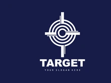 Target Logo, Arrow Shooting Design