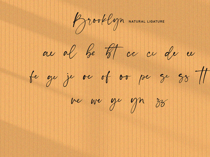 Brooklyn - Handwritten Font