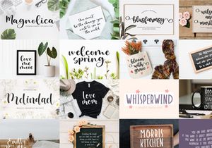 Handwritten Collections Font Bundle
