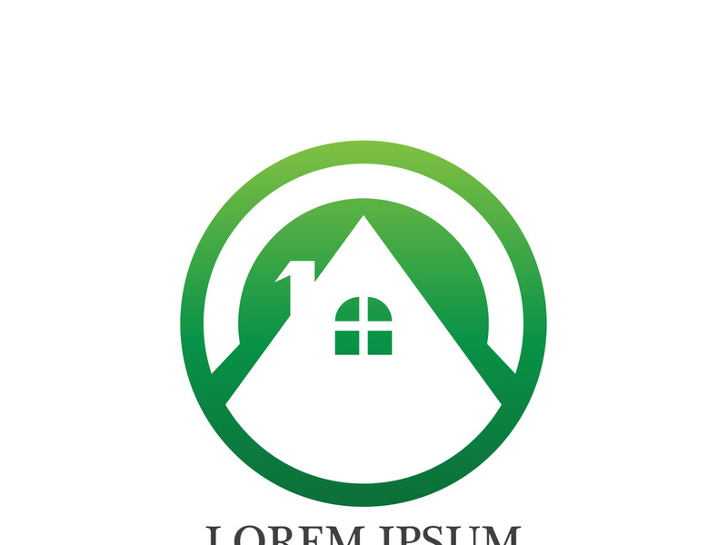 Real Estate home building , Property and Construction Logo design