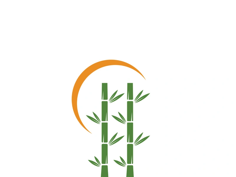 Bamboo Logo Template vector icon