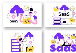 10 SaaS Vector Illustration