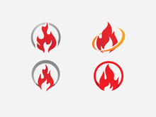 Fire flame vector illustration design