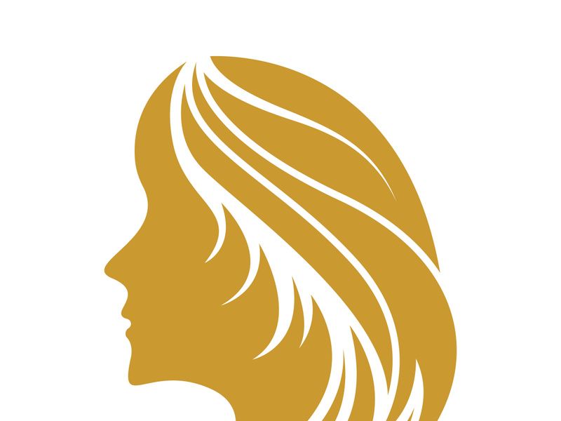 Women beauty, salon, spa, hair minimalist logo design inspiration