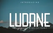 Ludane Condensed Font