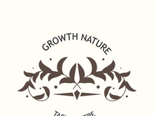 Florist logo beautiful floral leaf and flower vector art, icon graphic decoration business wedding template