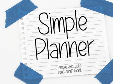 Simple Planner preview picture