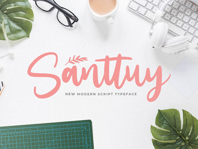 Santuy - Handwritten Font