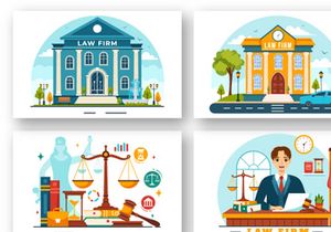 12 Law Firm Services Illustration