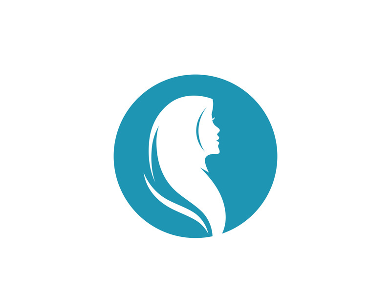 Hijab Fashion icon design