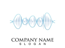 Sound waves set vector illustration icon design