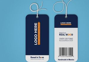 Hang Tag Template Set [Free Download]