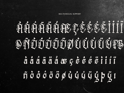 Walter Notailor | Blackletter Typeface