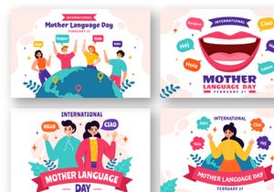 12 International Mother Language Day Illustration