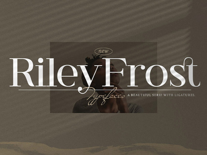 Riley Frost - Casual Serif Font