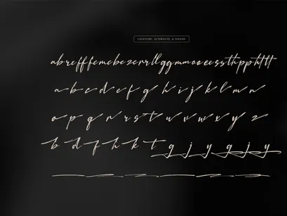 Alletind | Natural Signature Font