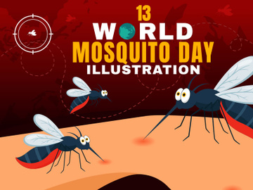 13 World Mosquito Day Illustration preview picture