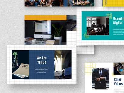 Yellue Brand Powerpoint Template