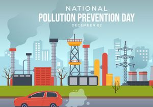 15 National Pollution Prevention Day Illustration