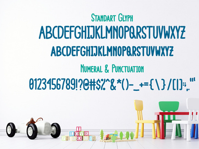 Kid Boys Playful Font