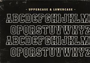 Varsity Season - Outline Slab Serif