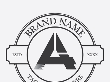 A vintage logo preview picture