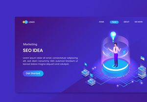 50 Vector Marketing Isometric Concept Landing Page