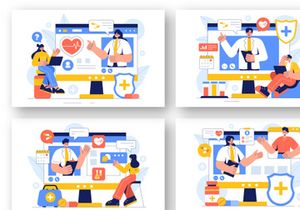 9 Remote Health Monitoring Illustration