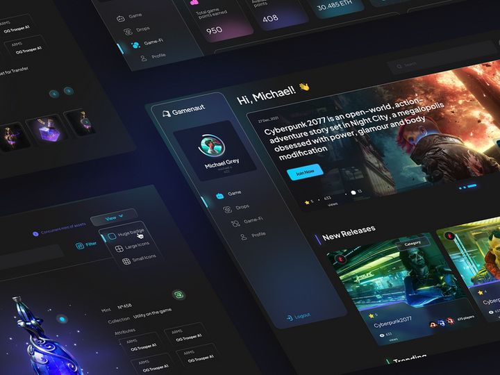 GameVerse - eSports and Gaming NFT (Non-Fungible Token) HTML Template v1.0