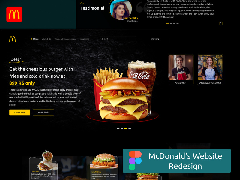 Macdonald's Website Redesign