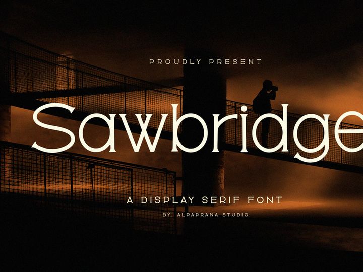 Sawbridge - Serif Font