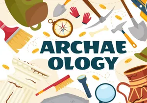 11 Archeology Vector Illustration