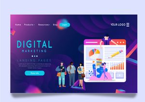 School landing page