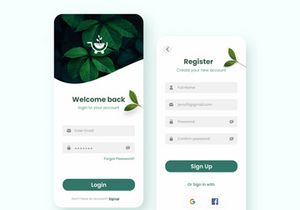 Plant Paradise Store App Design