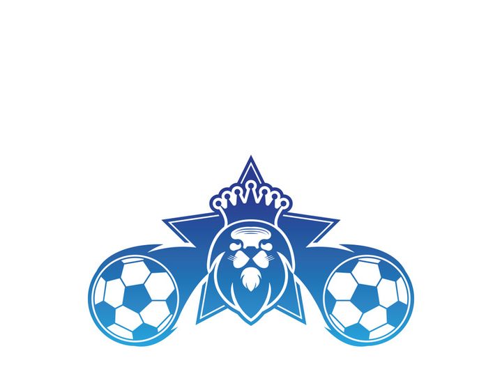 Football logo icon design and symbol soccer club vector