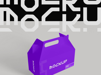 Package Display Box Mockup